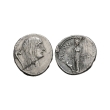 Ancient Roman Republican Coins - L Hostilius Saserna - Gaulish Captive Denarius Ancient Roman Republican Coins - L Hostilius Saserna - Gaulish Captive Denarius