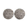 Anglo-Saxon Coins - Cnut - London / Wulfric - Pointed Helmet AR Penny Anglo-Saxon Coins - Cnut - London / Wulfric - Pointed Helmet AR Penny