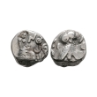 Ancient Greek Coins - Sabaeans - Arabia Felix - Owl AR 5g Unit Ancient Greek Coins - Sabaeans - Arabia Felix - Owl AR 5g Unit
