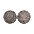 English Milled Coins - George III - 1787 - AR Sixpence English Milled Coins - George III - 1787 - AR Sixpence