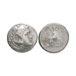 Ancient Greek Coins - Macedonia - Alexander III (the Great) - Countermarked Zeus AR Tetradrachm Ancient Greek Coins - Macedonia - Alexander III (the Great) - Countermarked Zeus AR Tetradrachm