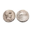 Ancient Roman Republican Coins - C Vibius C f Pansa - Minerva AR Denarius Ancient Roman Republican Coins - C Vibius C f Pansa - Minerva AR Denarius