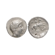 Ancient Greek Coins - Patraos of Paeonia - Apollo AR Tetradrachm Ancient Greek Coins - Patraos of Paeonia - Apollo AR Tetradrachm