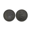English Milled Coins - Victoria - 1869 - Bun Head AE Halfpenny English Milled Coins - Victoria - 1869 - Bun Head AE Halfpenny