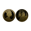 English Milled Coins - Isle of Man - Elizabeth II - 1990 - Gilt AR Crown English Milled Coins - Isle of Man - Elizabeth II - 1990 - Gilt AR Crown