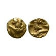 Celtic Iron Age Coins - Gallo-Belgic - Morini Boat Tree - Av Gold Celtic Quarter Stater Celtic Iron Age Coins - Gallo-Belgic - Morini Boat Tree - Av Gold Celtic Quarter Stater