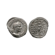 Ancient Roman Imperial Coins - Macrinus - Military Standards AR Denarius Ancient Roman Imperial Coins - Macrinus - Military Standards AR Denarius