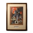 Silver Roman Coin and Limited Edition Framed Print Silver Roman Coin and Limited Edition Framed Print