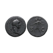 Ancient Roman Imperial Coins - Domitian - Mars AE As Ancient Roman Imperial Coins - Domitian - Mars AE As