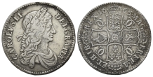 England. Stuart, Charles II AR Halfcrown. England. Stuart, Charles II AR Halfcrown.