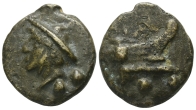 Electrotype of Anonymous AE Aes Grave Sextans. Electrotype of Anonymous AE Aes Grave Sextans.