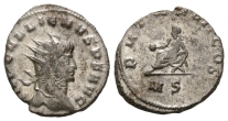 Gallienus BI Antoninianus. Gallienus BI Antoninianus.