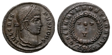 Crispus, as Caesar BI Nummus. Crispus, as Caesar BI Nummus.