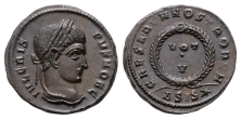 Crispus, as Caesar BI Nummus. Crispus, as Caesar BI Nummus.