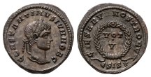 Constantine II, as Caesar BI Nummus. Constantine II, as Caesar BI Nummus.