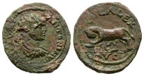 Caracalla Æ 26mm of Alexandria, Troas. Caracalla Æ 26mm of Alexandria, Troas.