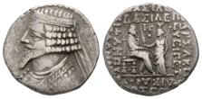Kings of Parthia, Mithradates, usurper in Mesopotamia AR Tetradrachm. Kings of Parthia, Mithradates, usurper in Mesopotamia AR Tetradrachm.