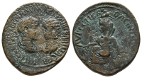 Gordian III and Tranquillina AE 34mm of Singara, Mesopotamia. Gordian III and Tranquillina AE 34mm of Singara, Mesopotamia.