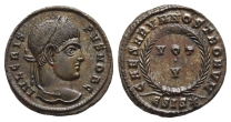Crispus, as Caesar BI Nummus. Crispus, as Caesar BI Nummus.