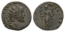 Tetricus I, Romano-Gallic Emperor BI Antoninianus. Tetricus I, Romano-Gallic Emperor BI Antoninianus.