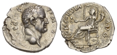 Vespasian AR Denarius. Vespasian AR Denarius.