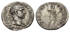 Trajan AR Denarius. Trajan AR Denarius.