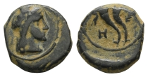Nabataea, Aretas IV AE 13mm. Nabataea, Aretas IV AE 13mm.