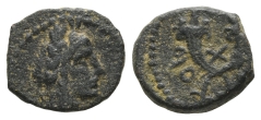Nabataea, Aretas IV AE 14mm. Nabataea, Aretas IV AE 14mm.