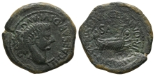 Tiberius AE As of Saguntum, Spain. Tiberius AE As of Saguntum, Spain.