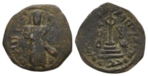 Arab-Byzantine, Umayyad Caliphate AE Fals. Arab-Byzantine, Umayyad Caliphate AE Fals.