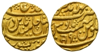 India, Princely States. Bharatpur AV Mohur. India, Princely States. Bharatpur AV Mohur.