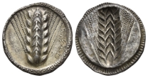 Lucania, Metapontion AR Stater. Lucania, Metapontion AR Stater.