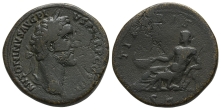 Antoninus Pius AE Sestertius. Antoninus Pius AE Sestertius.