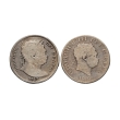 Great Britain. Hanover, George III Group of Two (2) AR Halfcrowns. Great Britain. Hanover, George III Group of Two (2) AR Halfcrowns.