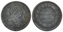 Great Britain. Hanover, George III AR Eighteenpence Bank Token. Great Britain. Hanover, George III AR Eighteenpence Bank Token.