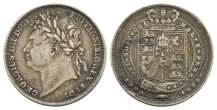 Great Britain. Hanover, George IV AR Shilling. Great Britain. Hanover, George IV AR Shilling.