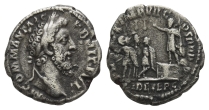 Commodus AR Denarius. Commodus AR Denarius.