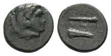 Kingdom of Macedon, Alexander III AE Quarter Unit. Kingdom of Macedon, Alexander III AE Quarter Unit.