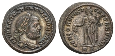 Constantius I, as Caesar, BI Nummus. Constantius I, as Caesar, BI Nummus.