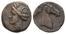 North Africa, Carthage AE 19mm. North Africa, Carthage AE 19mm.