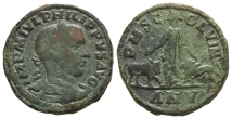 Philip I AE 29mm of Viminacium, Moesia Superior. Philip I AE 29mm of Viminacium, Moesia Superior.