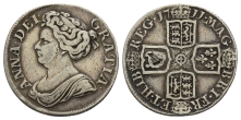 England. Stuart Restored, Anne AR Shilling. England. Stuart Restored, Anne AR Shilling.