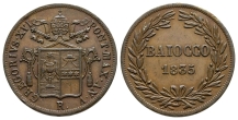 Italian States, Stato Pontificio (Papal States). Gregory XVI CU Baiocco. Italian States, Stato Pontificio (Papal States). Gregory XVI CU Baiocco.
