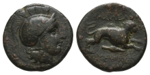 Kings of Thrace. Lysimachos AE 20mm. Kings of Thrace. Lysimachos AE 20mm.