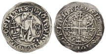 Crudaders, Knights of Rhodes (Knights Hospitaller). John-Ferdinand of Heredia AR Gigliato. Crudaders, Knights of Rhodes (Knights Hospitaller). John-Ferdinand of Heredia AR Gigliato.