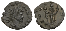 Quintillus BI Antoninianus. Quintillus BI Antoninianus.