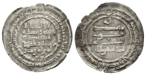 Abbasid Caliphate, Al-Muqtadir AR Dirham. Abbasid Caliphate, Al-Muqtadir AR Dirham.