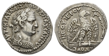 Vespasian AR Tetradrachm of Antioch, Seleucis and Pieria. Vespasian AR Tetradrachm of Antioch, Seleucis and Pieria.