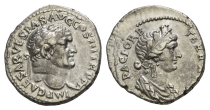 Vespasian AR Denarius. Vespasian AR Denarius.