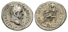 Vespasian AR Denarius. Vespasian AR Denarius.